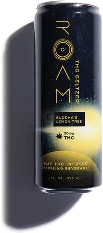 Roam Lemon Tree THC Seltzer