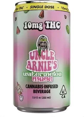 Uncle Arnies Watermelon Wave Thc Insufed 4 Pack