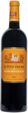 Le Petit Ducru Saint Julien Chateau Ducru Beaucaillou