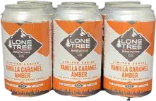 Lone Tree Vanilla Caramel Amber Cans