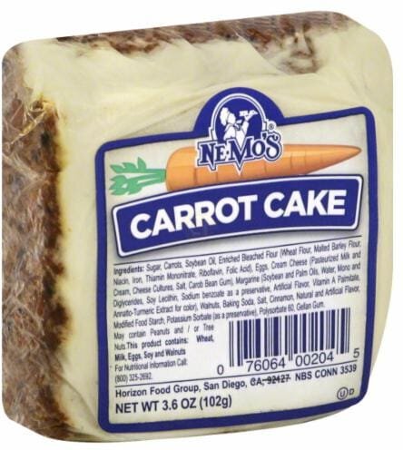 Ne Mos Carrot Cake Cream Cheese Icing