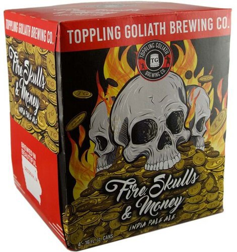 Toppling Goliath Fire Skulls And Money Single