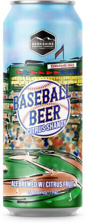 Berkshire Brewing Baseball Beer Citrus Shandy