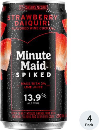 Minute Maid Spiked Strawberry Daiquiri