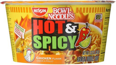 Nissin Hot & Spicy Chicken