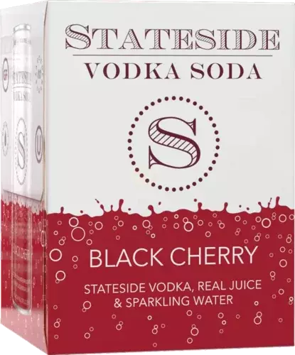 Stateside Vodka Soda Black Cherry