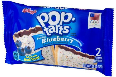 Pop Tarts Frosted Blueberry Toaster Pastries Ct