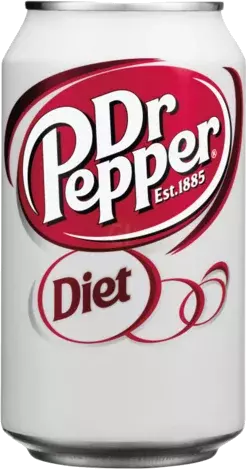 Diet Dr. Pepper Can
