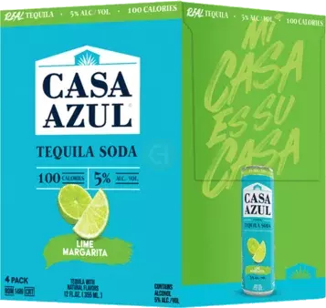 Casa Azul Tequila & Soda Lime Margarita
