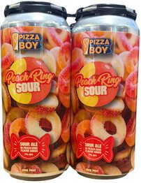 Pizza Boy Peach Ring Sour