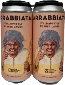 Watson Farmhouse Brewery Arrabbiata Italian Style Pilsner