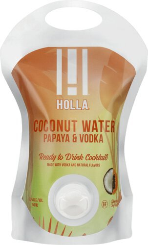 HOLLA COCONUT PAPAYA COCKTAIL POUCH