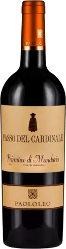 Cantine Paolo Leo Primitivo Di Manduria Passo Del Cardinale