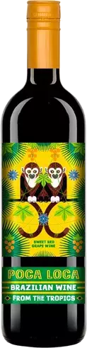 Poca Loca Sweet Red Grape Wine