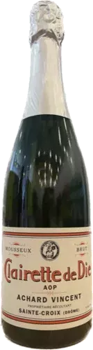 Domaine Achard Vincent Clairette De Die Mousseux Brut