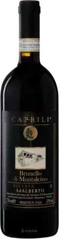 Caprili Adalberto Brunello Di Montalcino Riserva