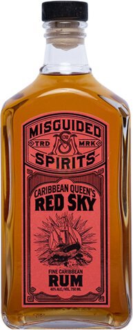 MISGUIDED RED SKY DARK RUM 1L