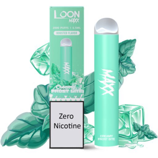 loon creamy tobacco Loon Cream Frost Bite 2000puff