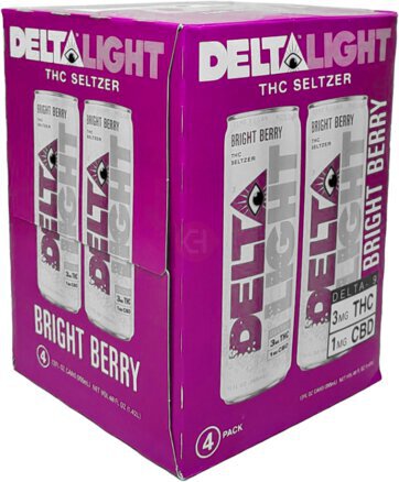 Delta Light Mg Thc 1mg Cbd Bright Berry