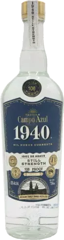 Campo Azul Still Strength Blanco Tequila