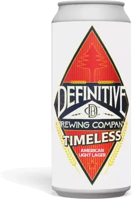 Definitive Brewing Co Timeless American Light Lager
