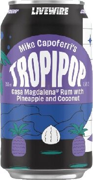 Livewire Tropipop Mike Capoferri's Rum With Pineapple And Coconut