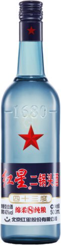 Red Star Er Guo Tou Miao Rou Blue