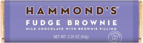 Hammonds Fudge Brownie Ganache Milk Chocolate Bar