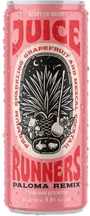 Juice Runners Sparkling Grapefruit & Mezcal Paloma Remix