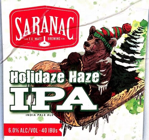Saranac Holidaze Haze