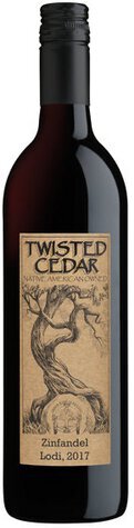 Twisted Cedar Lodi Zinfandel Native American Owned Utah