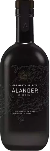 Far North Spirits Alander Nordic Spiced Rum Minnesota