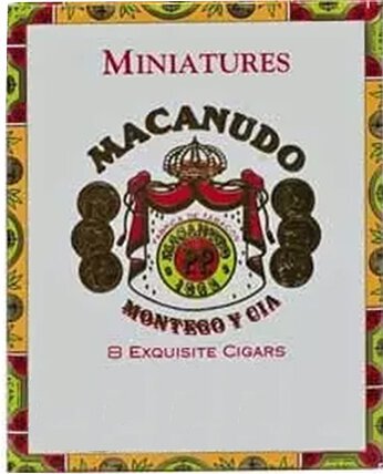 Cigars Macanudo Miniatures