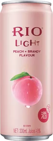 Rio Light Cocktail Peach Pack