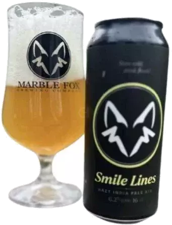 Marble Fox Smile Lines Hazy Ipa