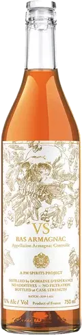 PM Spirits Project VS Overproof Armagnac 52.5% ABV 700mL