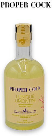 Garden State Distillery Proper Cock Lunique Limontini