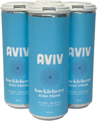 Aviv Huckleberry Seltzer