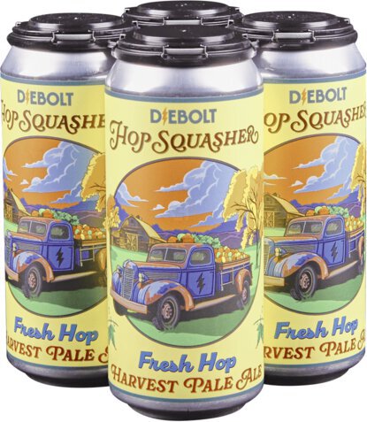 Diebolt Hop Squasher Fresh Hop Harvest Pale Ale Cns