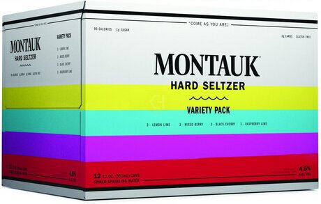 Montauk Variety Hard Seltzer 12 Pack Can