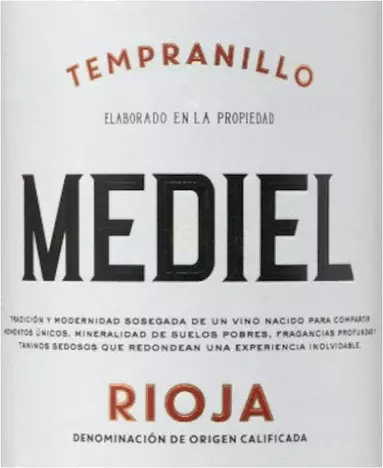 Ontanon Mediel Tempranillo Rioja