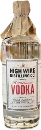 High Wire Distilling Co Hometown Charlestown Vodka