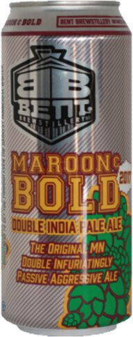 Bent Brewstillery Maroon & Bold Double IPA