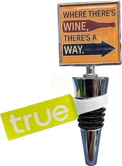 True Brands Wine Humor Stoppers