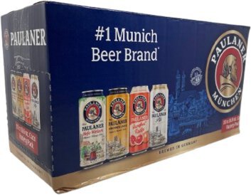 PAULANER VARIETY, 16.9OZ CAN