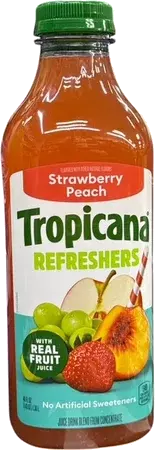 Tropicana Strawberry Peach Real Fruit Juice