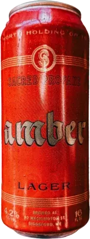 C Sacred Profane Brewing Amber Lager