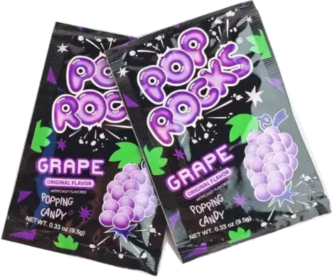Pop Rocks Grape Gum Slim
