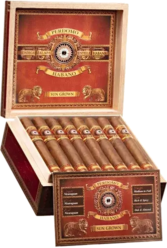 Perdomo Habano Bourbon Barrel Aged Connecticut Churchill