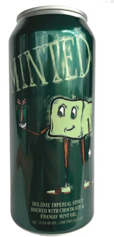 Hop Butcher For The World Brewing Minted Chocolate Mint Imperial Stout